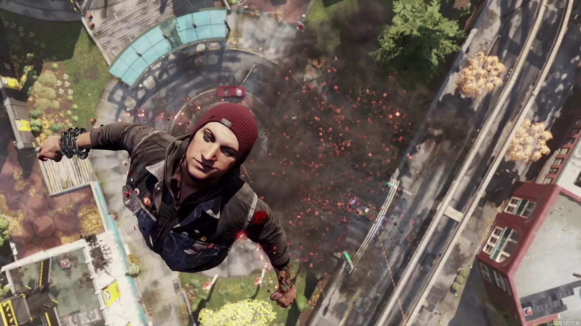 Infamous second son delsin. Челия infamous second son. Infamous: second son. Делсин и реджи. Инфеймос секонд сан геймплей.