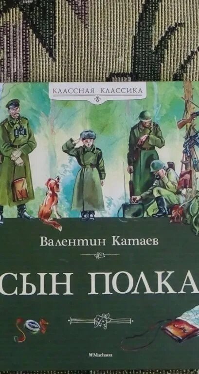 Катаев сын полка полностью аудиокнига. Сын полка обложка. Сын полка книга.