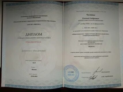Институт современного академического образования