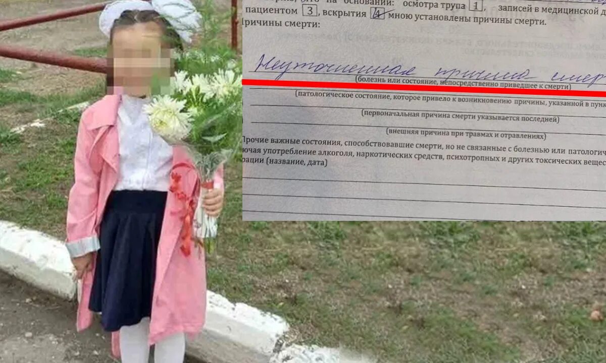Про 8 летнюю девочку