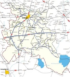 Карта клецка