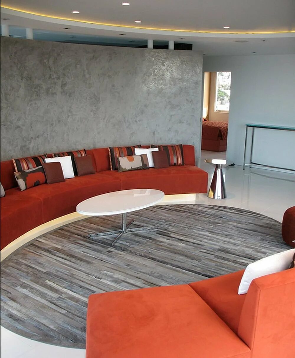 круглые стены. планировки с круглыми стенами. круглые стены. интерьер полукруглой комнаты. квартиры архитекторов и дизайнеров.