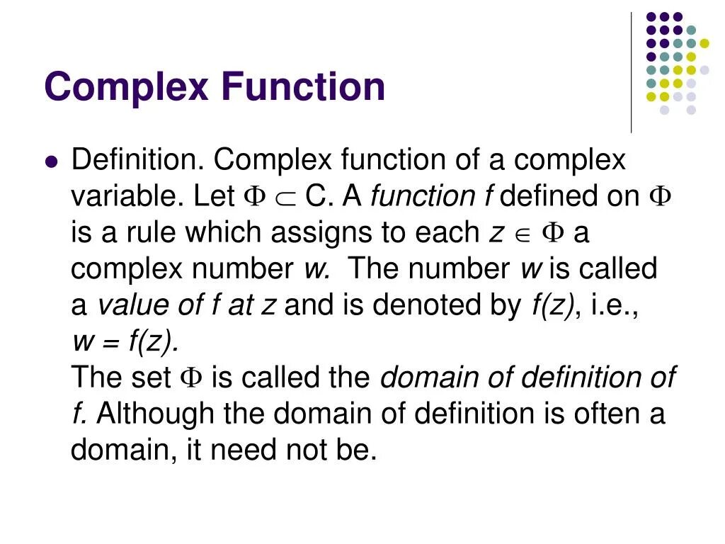 Complex functions. Functions of a complex variable. functions of definite article. hyperbol function for complex.