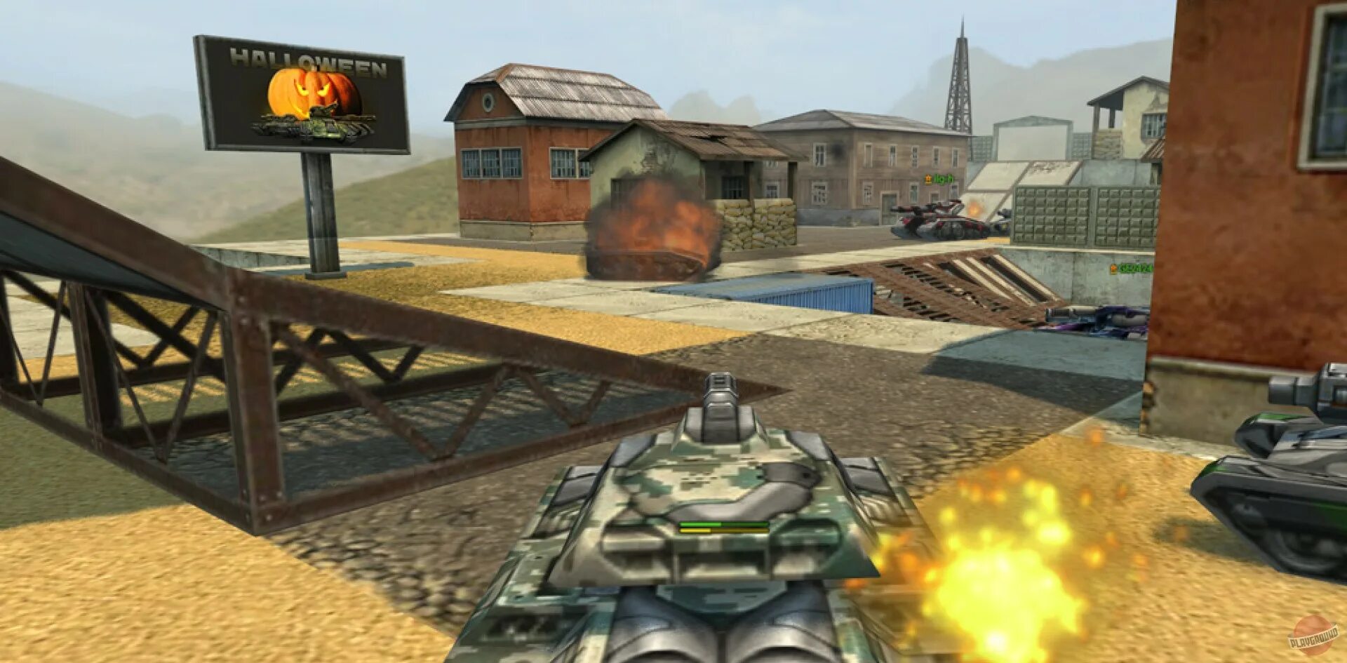 танки без регистрации. танки игра 2005.