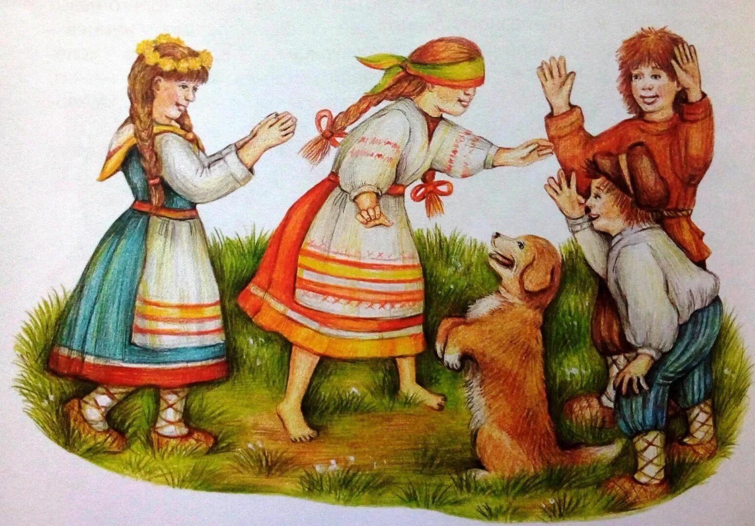 Ре народна. Ре народна. Ре народна. Русский фольклор для детей. Детский музыкальный фольклор.