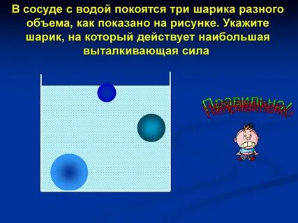 Какая сила действует на шарик