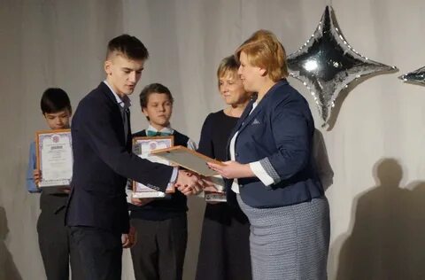 Награждение школьников