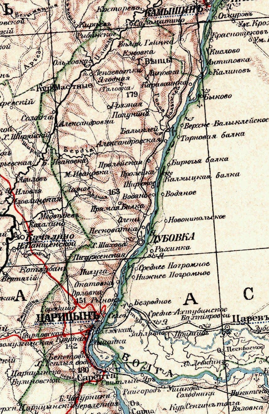 карта царицынской губернии. царицынский уезд саратовской губернии. карты царицынского уезда старинные. царицынский уезд саратовской губернии. карта камышинского уезда саратовской губернии.