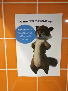 Liked. so... my flatmate really loves over the hedge. 