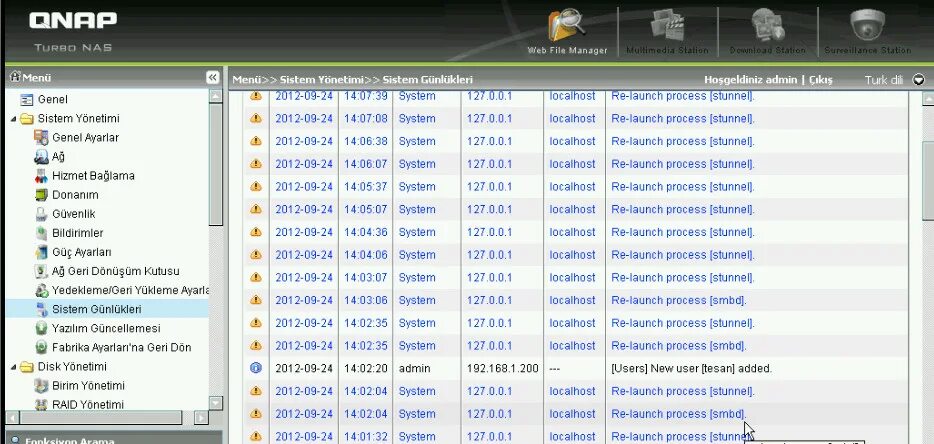 Launch process