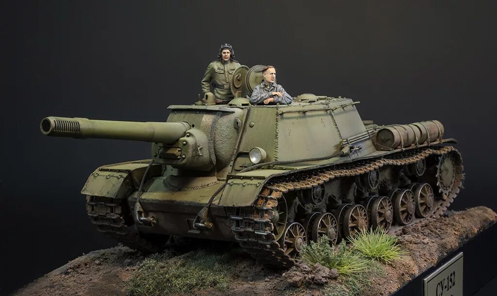 Кв 3 1 35. Су-152 Трумпетер. Trumpeter 1/35 Су-152. Су-152 MSD. Диорама Су 152.