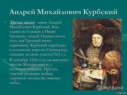 Курбский деятель избранной рады