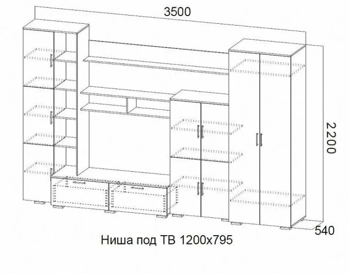 Схема сборки стенки Монтана.