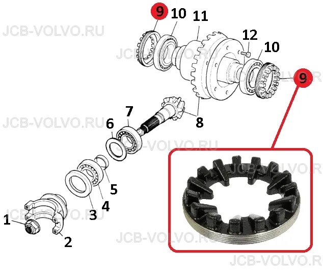 Передний мост jcb 3cx. Гайка переднего моста дифференциала JCB 3cx. JCB 5cx сальник оси передний мост. Передний мост JCB 3cx схема.