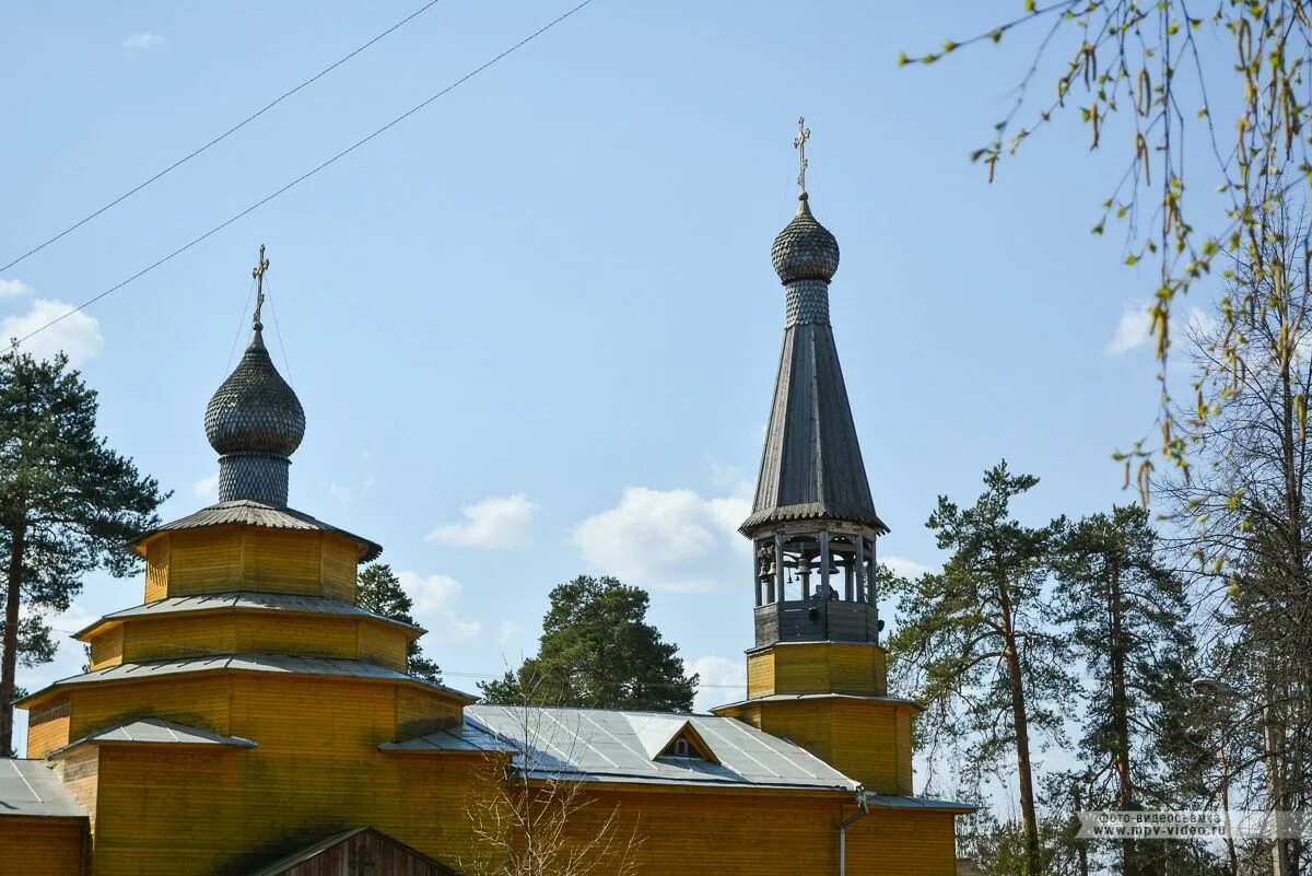 Погода в хвойной на месяц. Посёлок Хвойная Церковь Никандра. Внуто Новгородская область Церковь. Анциферово Новгородская область Хвойнинский район Церковь. Внуто Хвойнинский район.