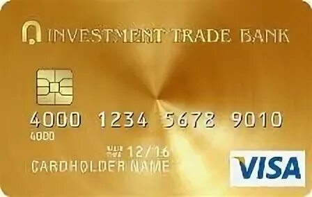 Банковская карта Инвестторгбанк. Логотип виза Голд. Логотип Инвестторгбанка. Visa Gold Узбекистан.
