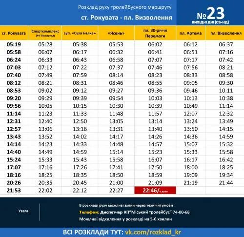 Расписание троллейбуса суббота. Расписание троллейбуса суббота