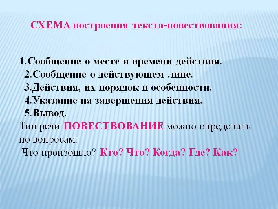 Повествование схема построения. Схема построения текста повествования. Построение повествовательного текста. Структура текста повествования.