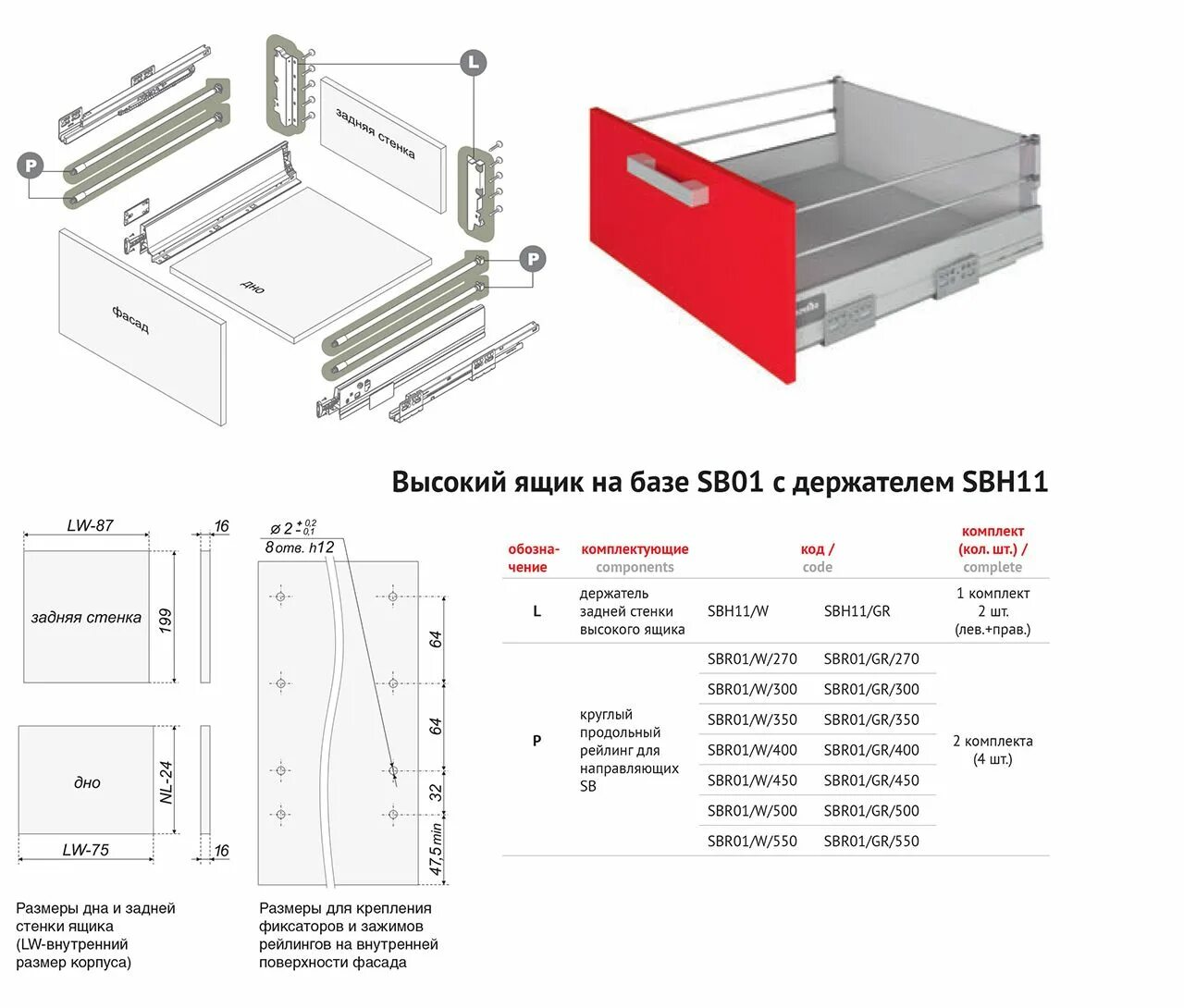 Боярд sbh11/gr (держатель задней стенки высокого ящика). Ящики SWIMBOX Boyard. Передняя стенка для внутреннего ящика сб 0 8 Боярд. Sb01gr.1/450 SWIMBOX. Сборка ящика с направляющими