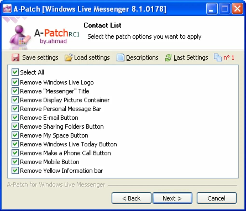 Патч windows. Jimm клиент. games for windows - live. live messenger interface.