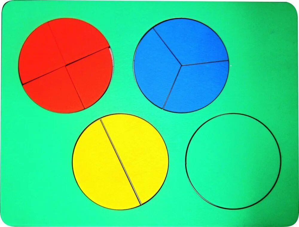 Дроби,б.п.Никитин,12 кругов. Разрезные фигуры. Математический круг. Круг Геометрическая фигура.