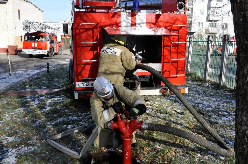 Время ремонта пожарного автомобиля