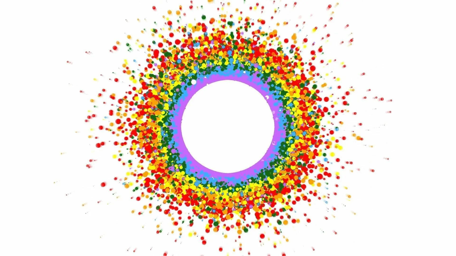 Красивый круг. Разноцветные круги. Яркие цветные круги. Разноцветные круги на белом фоне.