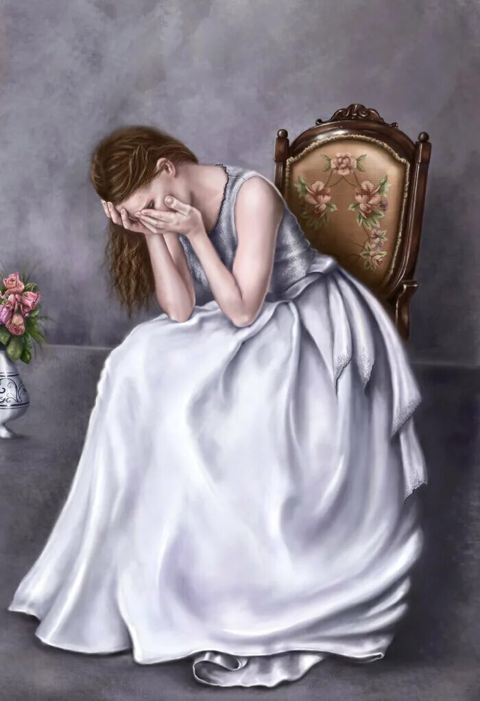 Грустная принцесса. Плачущая принцесса. Плачущая невеста. Грустная невеста. Картина плачущая невеста