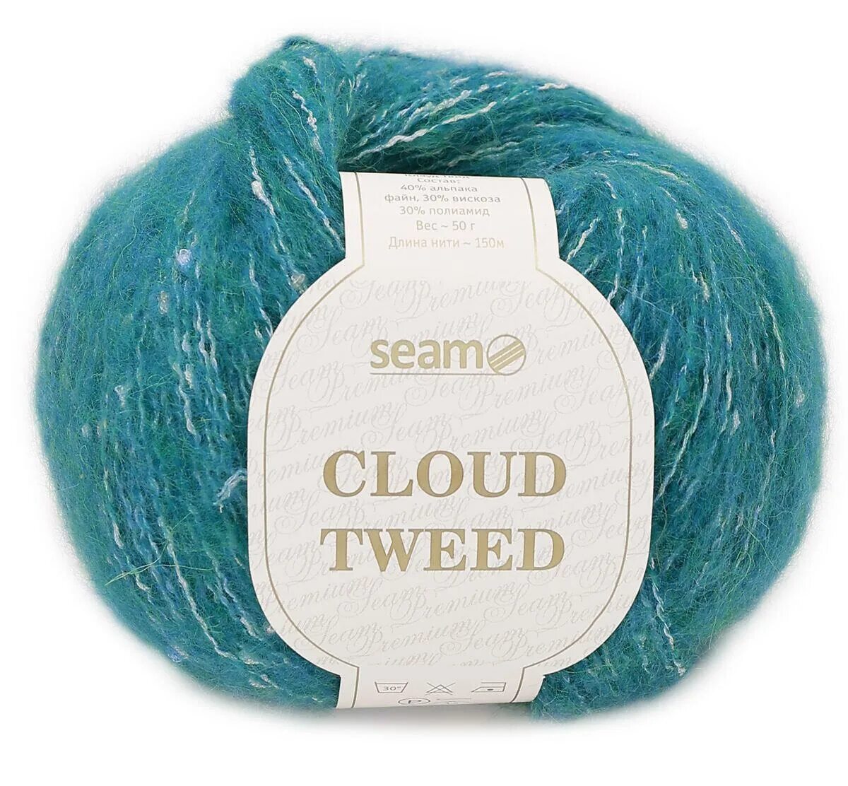 64 хлопка. Пряжа seam cloud Tweed. СЕАМ Клауд твид. Пряжа cloud Tweed цвет. 45822. Seam Tweed cloud 52456.