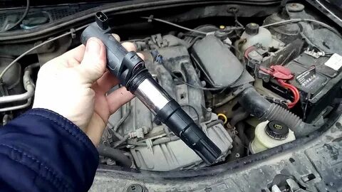 Как снять катушку зажигания