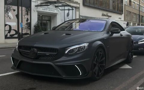 Matte black mercedes