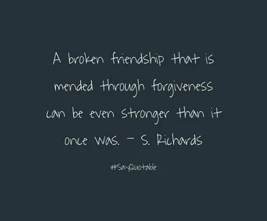 Break my friends