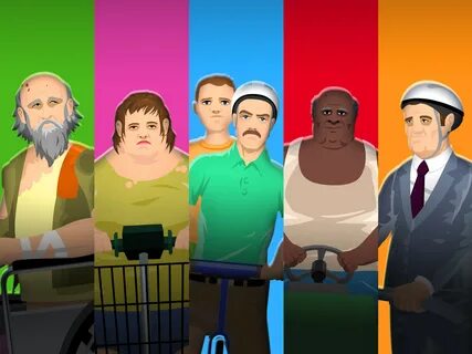 Игра happy wheels