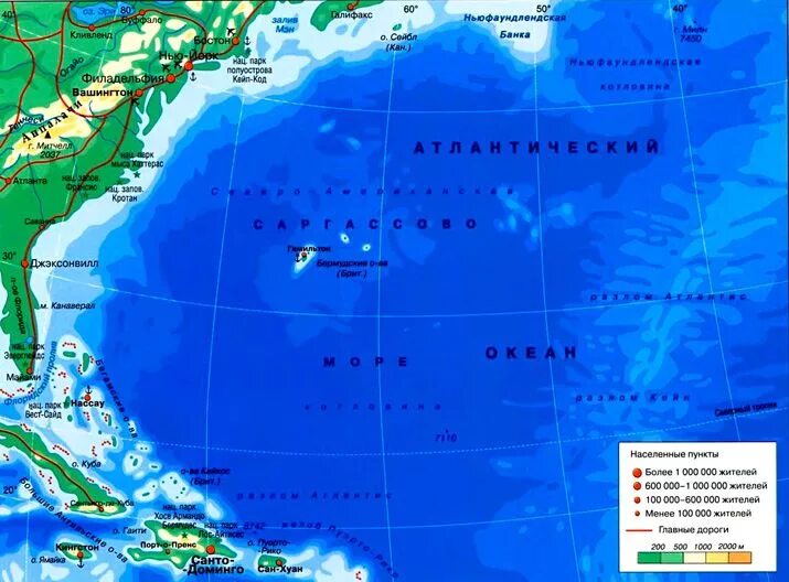 Где находится саргассово море. Саргассово море на карте. Саргассово море на карте полушарий. Саргассово море на карте атлантического океана. Саргассово море на карте.