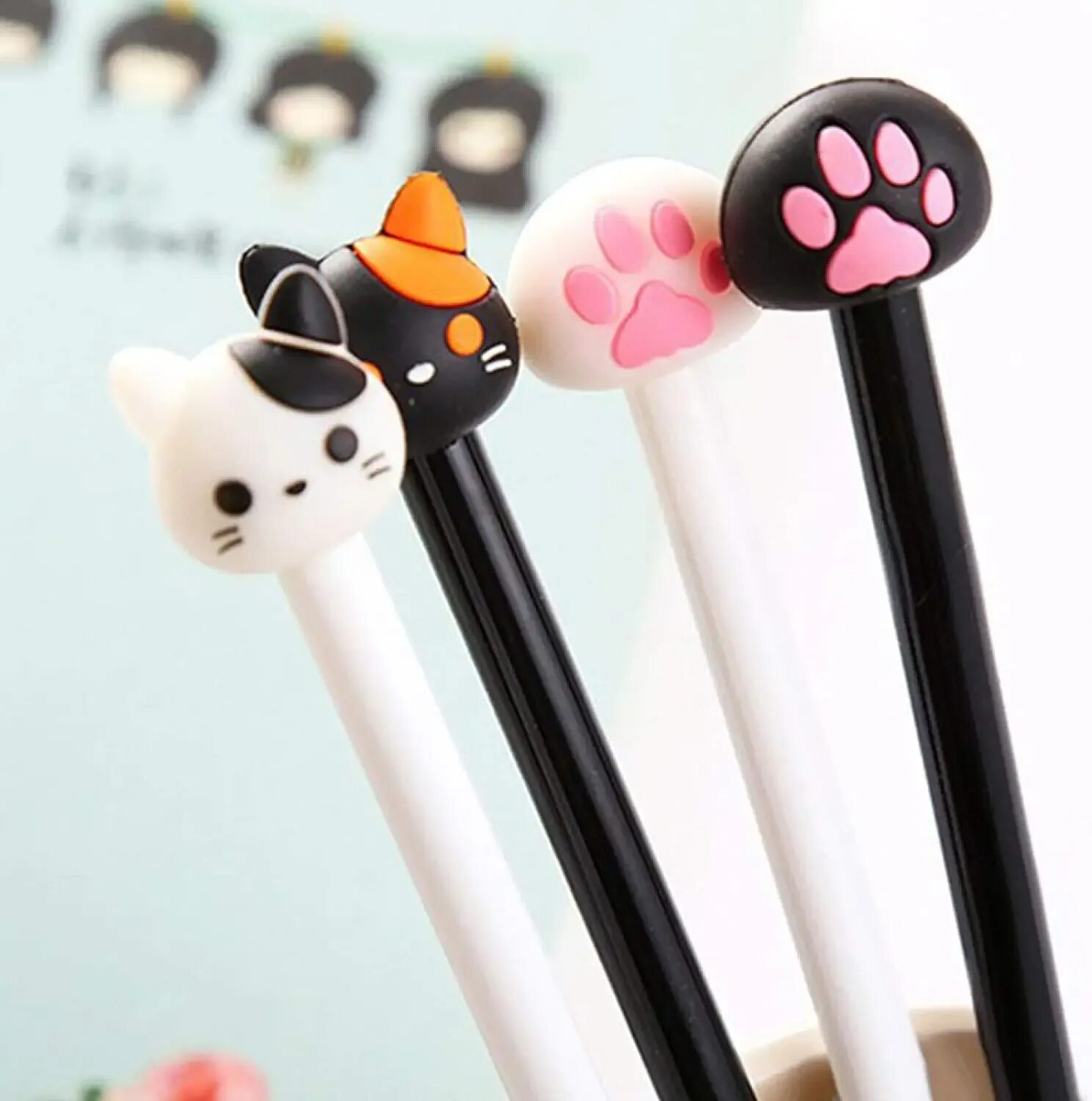 Ручки с кошками. Ручка кошечка. Ручка в виде кошки. Красивые ручки с котиками. Cat pen