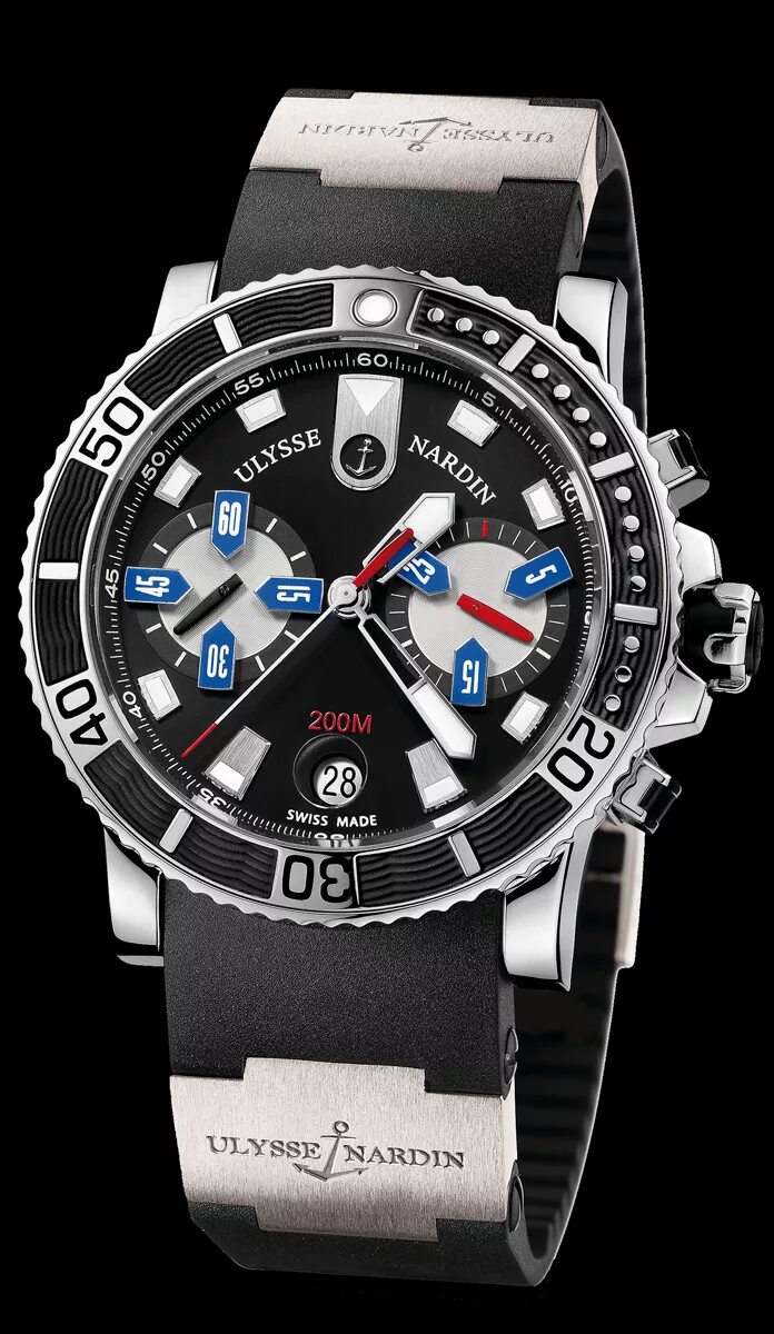 Maxi marine. Часы Ulysse Nardin 8003-102. Улисс Нордин Maxi Marine часы. Часы Улисс Нордин Diver. Ulysse Nardin Maxi Marine Diver Chronograph.