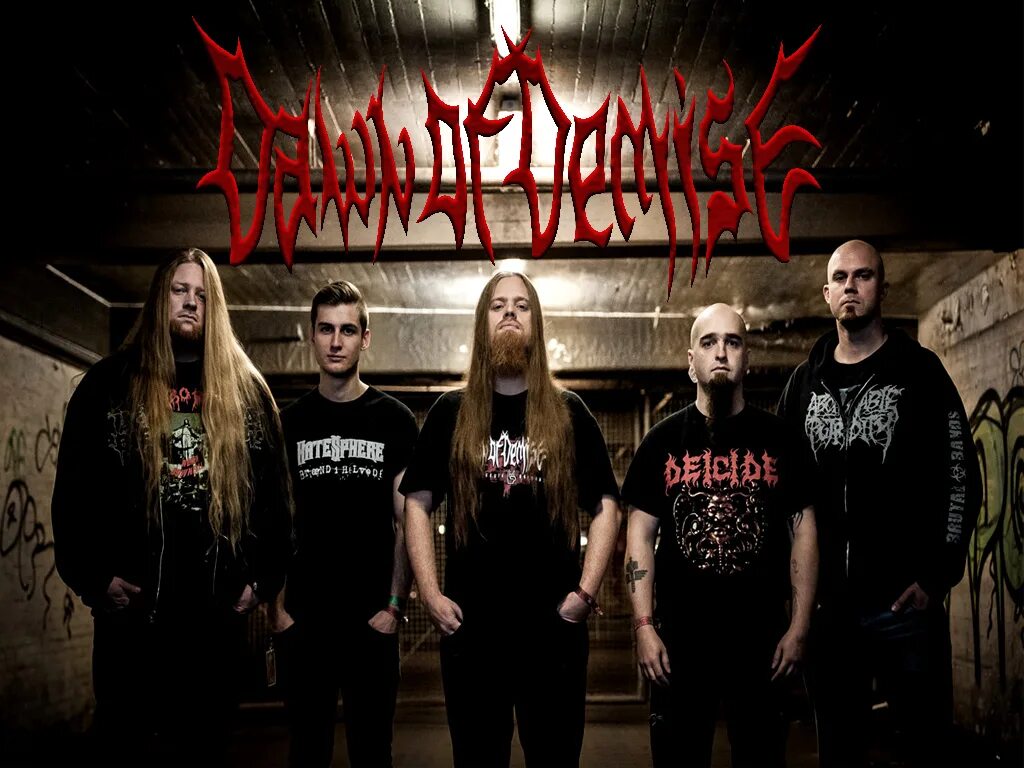 Demise show. Dawn of demise band. abrupt группа. demise of the crown metal band.
