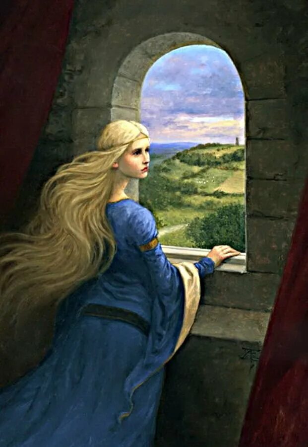 Заточена в башне. Тристан элвелл картины. иллюстратор тристан элвелл (tristan elwell). tristan elwell художник. принцесса в башне.