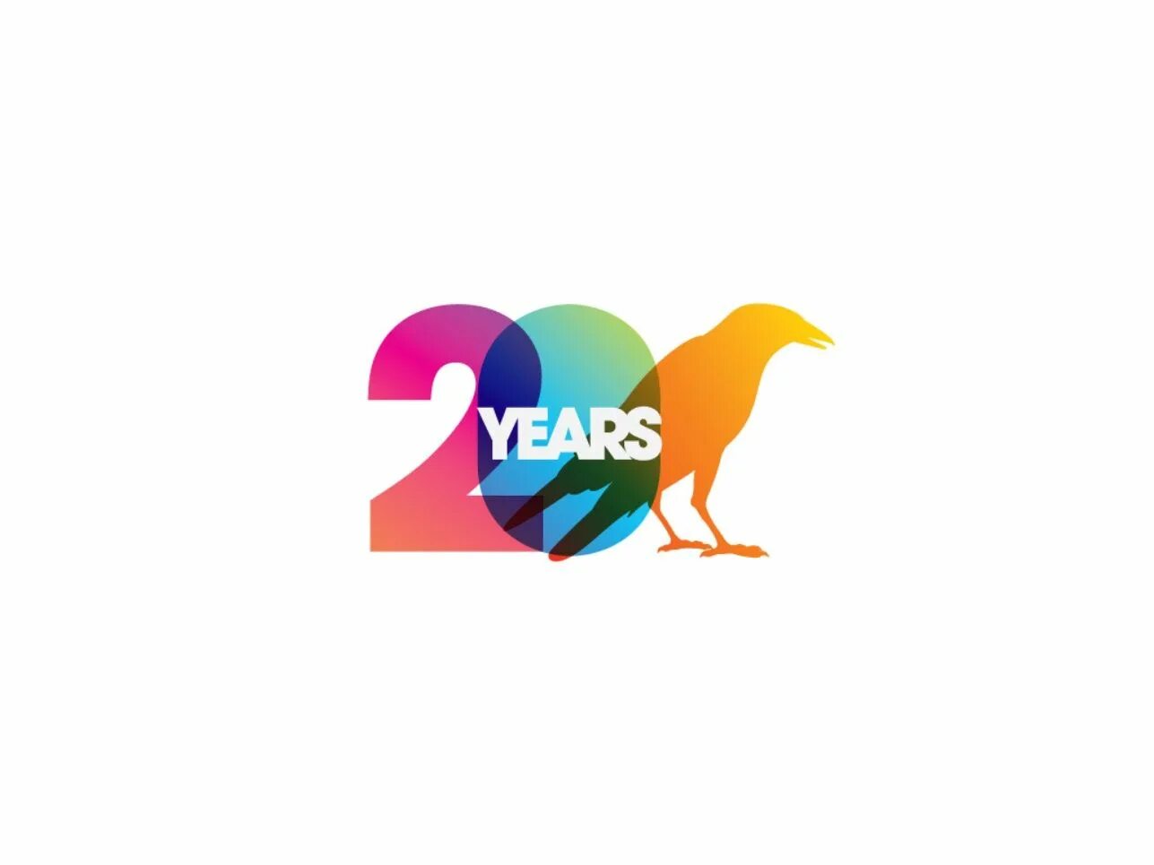 Bird 20. Google Anniversary logo.