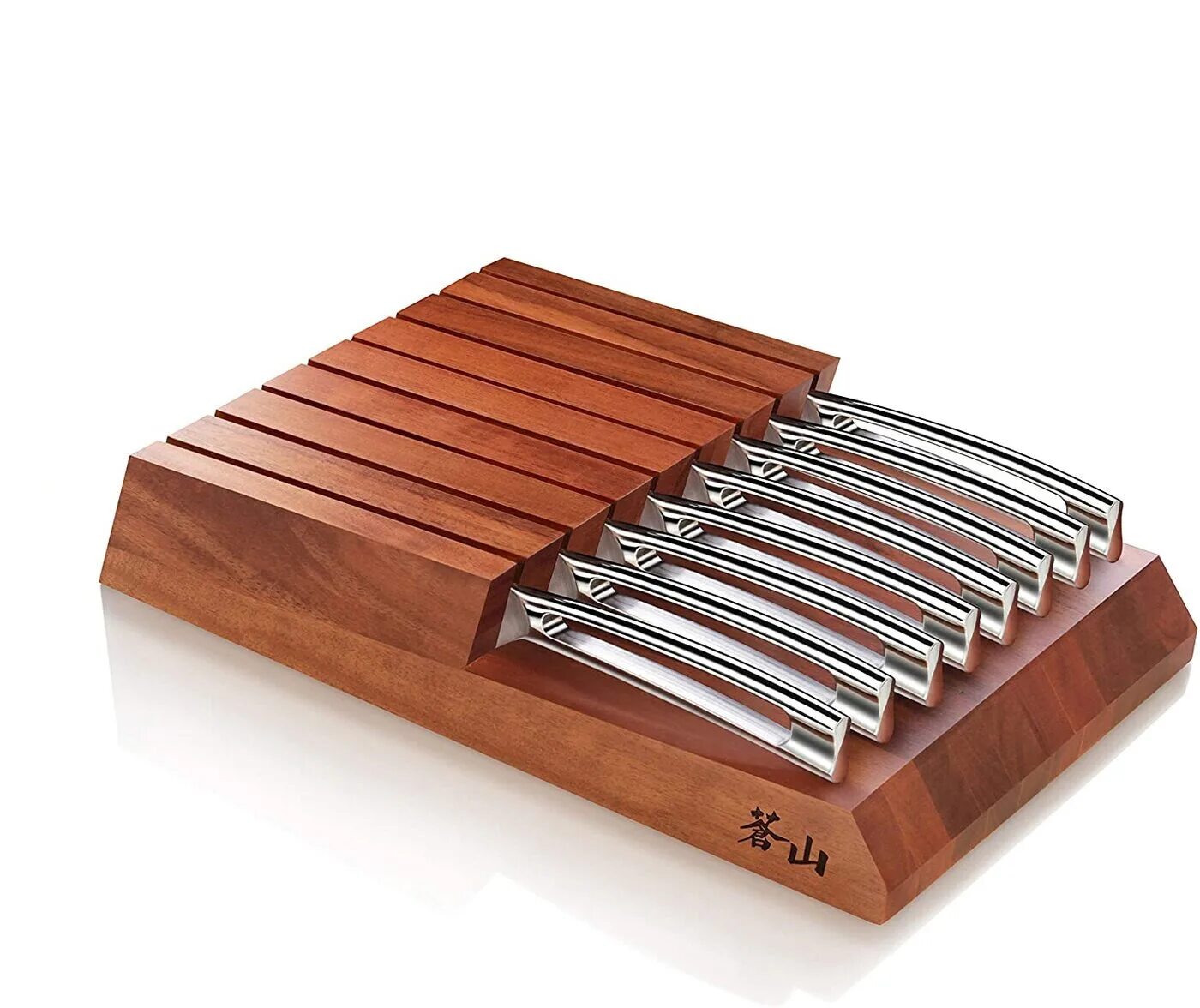 Набор ножей для стейка. Упаковка нож для стейки. держатель для стейка. cangshan набор.