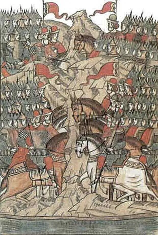Задонщина куликовская битва. Летописи монголов. Нашествие батыя миниатюра. Ярославская школа иконописи 17 век нашествие батыя. Куликовская битва лицевой свод.