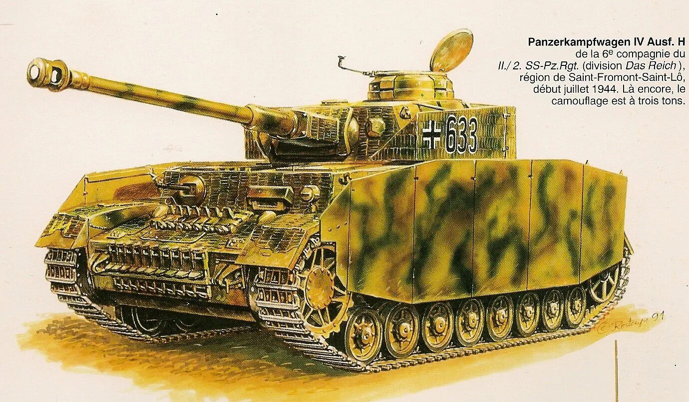 PZ Kpfw 4 Ausf h. Panzer 4. Т-4 танк. Камуфляж танка панцер-4.