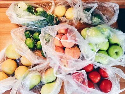 Пакет с продуктами