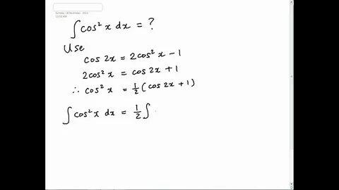 0 5 x cos2x