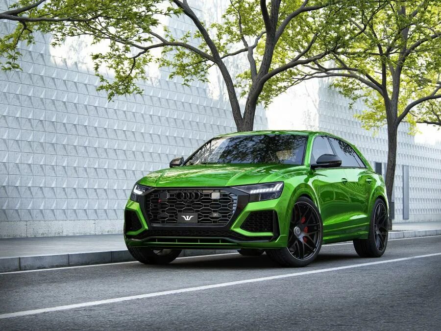 Тюнинг 2020 года. Audi RS q8. Audi RS q8 Tuning. Audi RS q8 Green. Audi rsq8 2021.