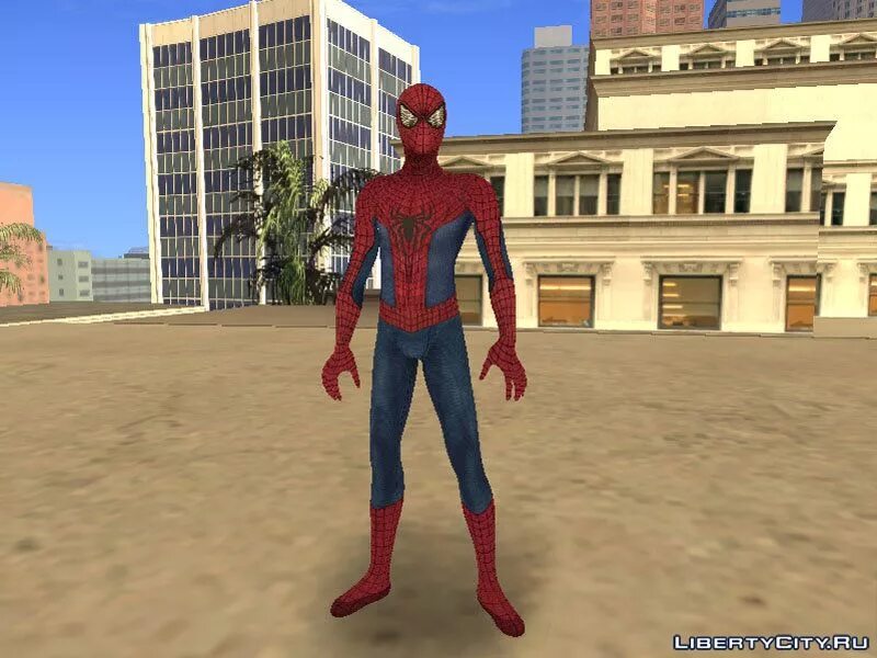 Гта сан мод на человека паука. Человек паук GTA San Andreas. ГТА 5 человек паук. GTA sa the amazing Spider man 2. Скин человека паука ГТА са.