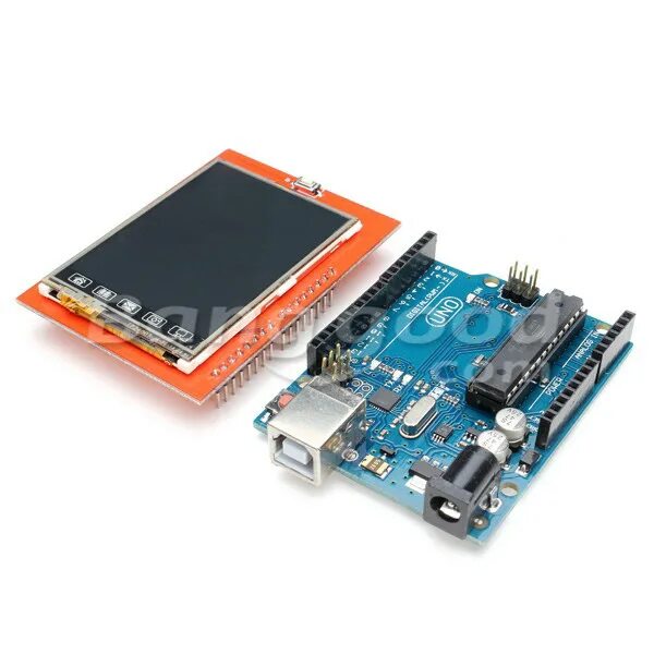 LCD TFT 2,4 (spfd5408). 2.4 Inch TFT LCD Shield. TFT Shield для Arduino uno. Экран TFT 2.4" LCD Touch Screen (itdb02-2.4e).