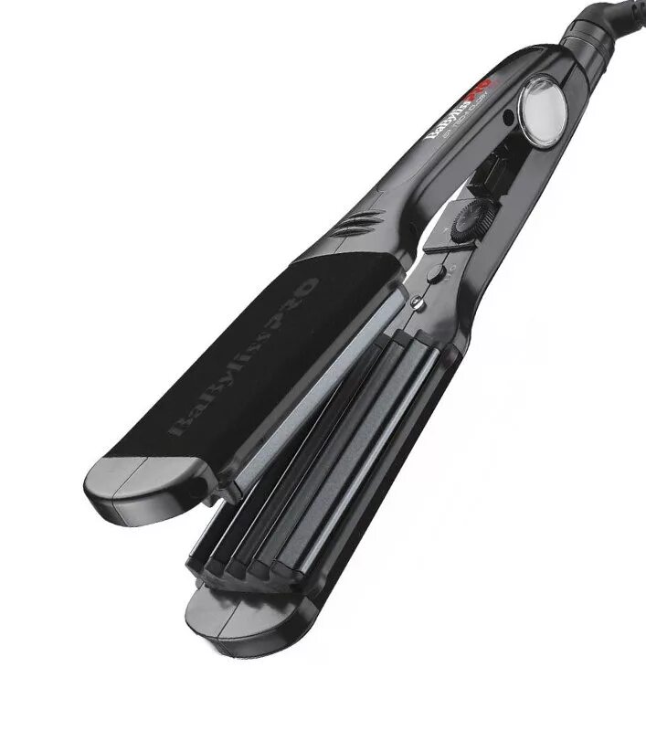 Плойка гофре babyliss. Щипцы babyliss pro bab2512epce. щипцы babylisspro bab2512epce, black. щипцы-гофре для волос babyliss pro bab2512epce. щипцы-гофре babyliss pro ,60х110мм,терморег, покрытие ep technology, ,125вт.
