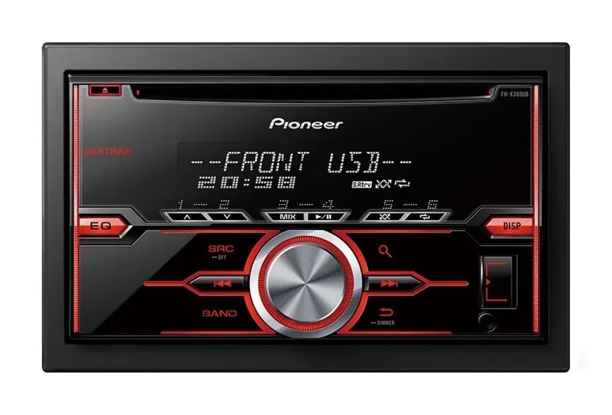 Купить магнитолу пионер 2. Pioneer FH-x380ub. Pioneer FH-x380ub 2din. Магнитола Pioneer 380ub. Pioneer FH-s720bt.