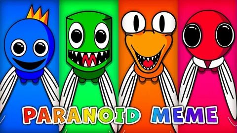 Rainbow friends meme